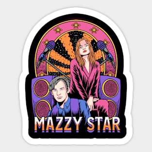 Mazzy Star - Vintage Style Concert Design Sticker